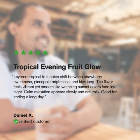 300mg Strawberry Sunset THC Seltzer - D8 Nano - Fresh - Thumbnail 6