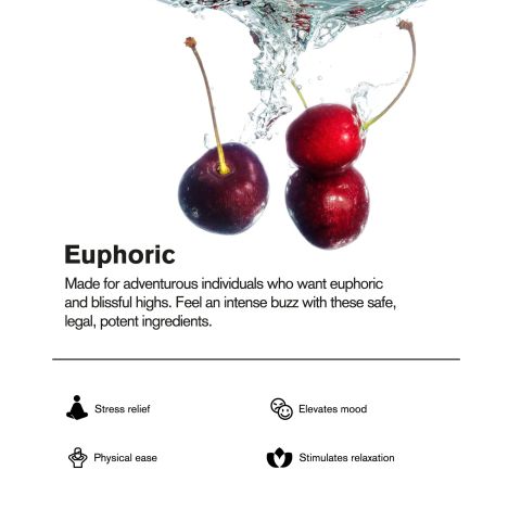 300mg Cherry THC Seltzer - D8 Nano - Fresh - Thumbnail 4