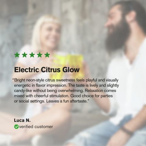 300mg Neon Green THC Seltzer - D8 Nano - Fresh - Thumbnail 6