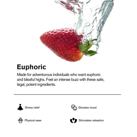 300mg Strawberry THC Seltzer - D8 Nano - Fresh - Thumbnail 4