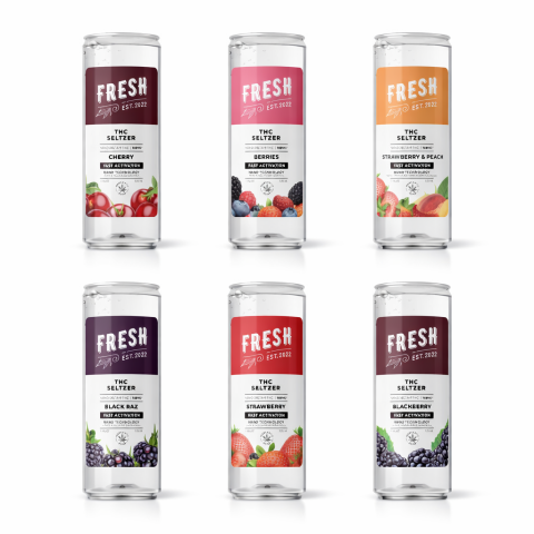 THC Seltzer Variety Pack 2 - 6 Pack - Thumbnail