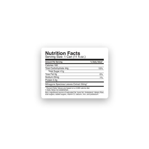 50mg Mitragynine & Kratom Nano Lemonade - Lemonade - Fresh - Thumbnail 8