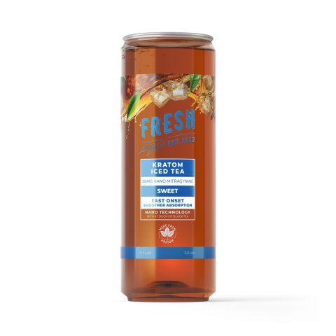 50mg Kratom Nano Iced Tea - Sweet - Fresh - Thumbnail 1