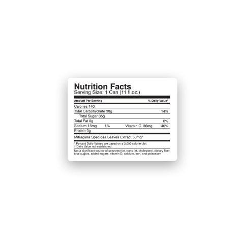 50mg Mitragynine, Nano, Kratom Iced Tea - Iced Tea & Lemonade - Thumbnail 8
